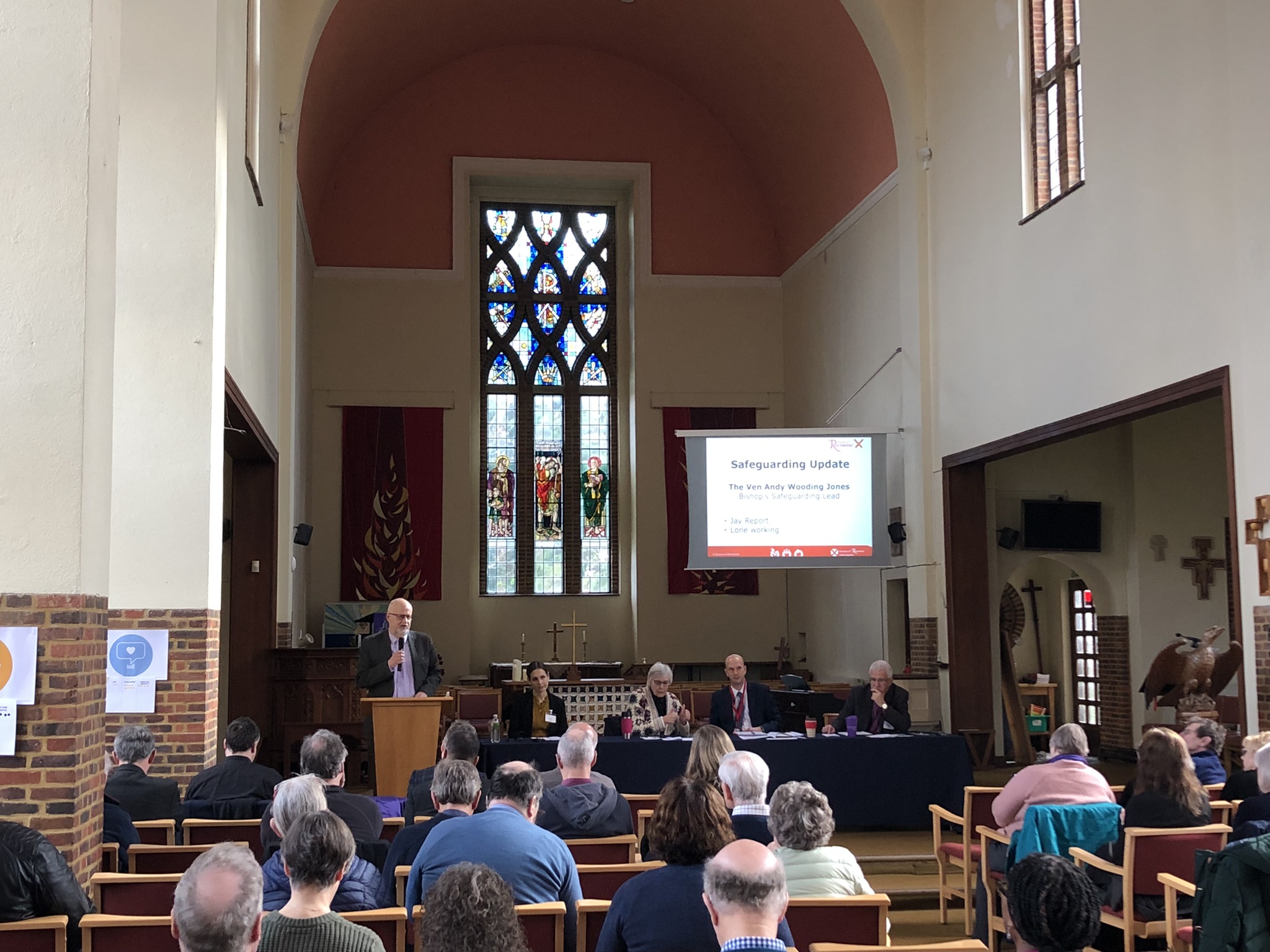 Archdeacon Andy updates Synod on Safeguarding matters